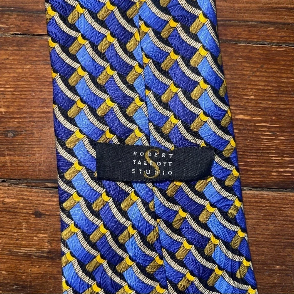 Robert Talbott Green and Gray Silk Ties
